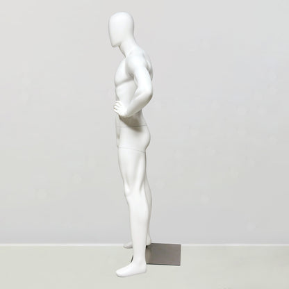 Male Athletic Mannequin - Muscular Fitness Display Mannequin with Detachable Arms and Legs for Sportswear