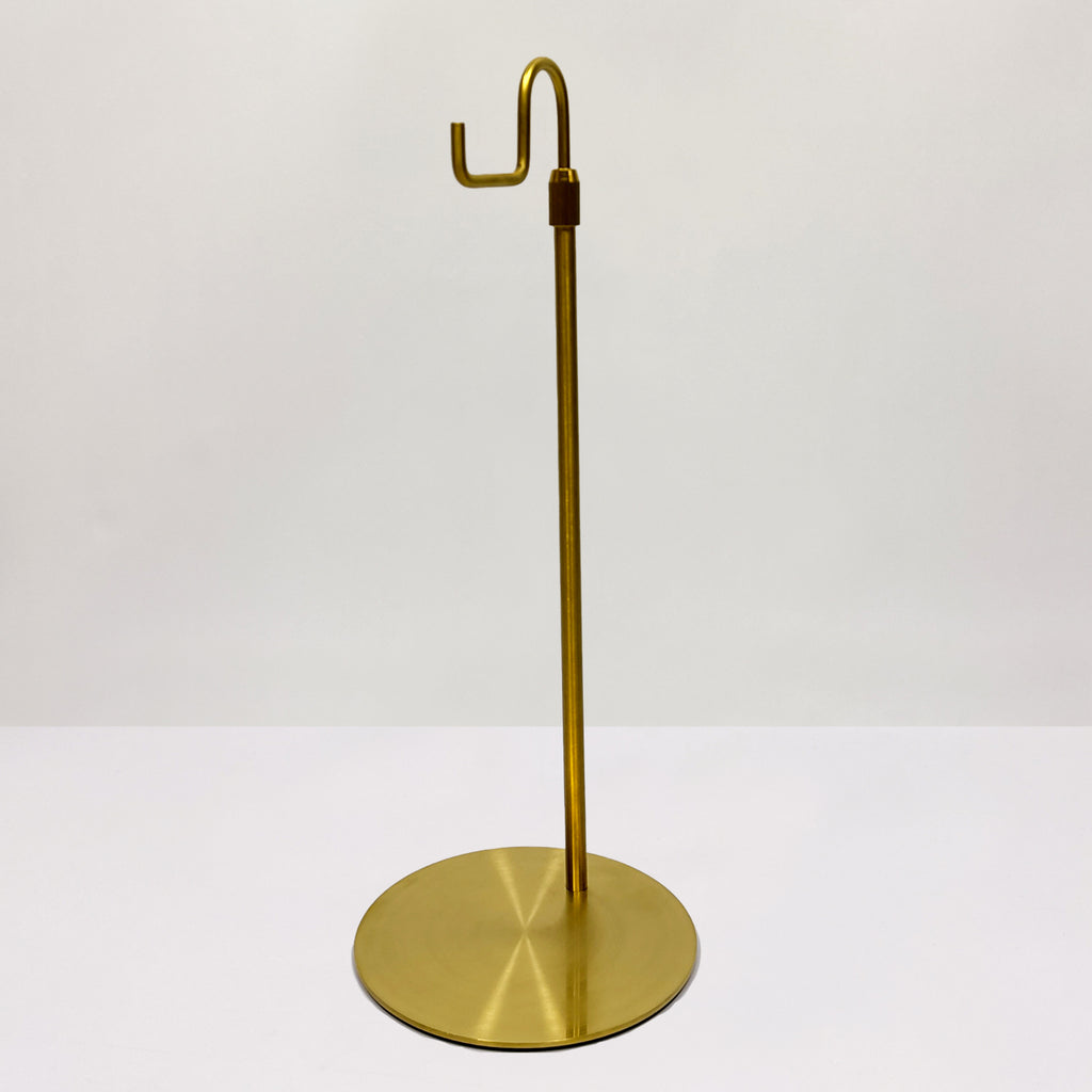 Jelimate Gold Stainless Steel Purse Stand – Adjustable Handbag & Wallet Display for Home & Boutique