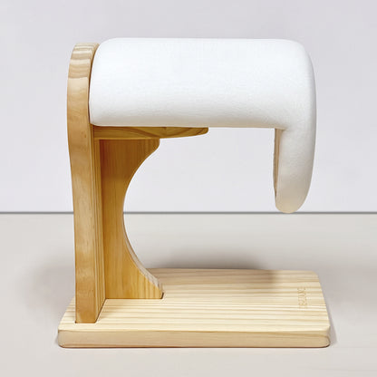 Professional Tailor Shoulder Ironing Board - Solid Pine Wood Pressing Board for Suits & Shirts