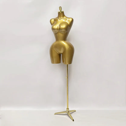 JELIMATE Female big butt mannequin Plus Size,Fully Pinnable Bbl Mannequin, Elegant S Shape Curvy Mannequin