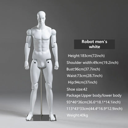 Flexible Model Male/Female/Kids - Posable stylish Full-Body Mannequin | JELIMATE