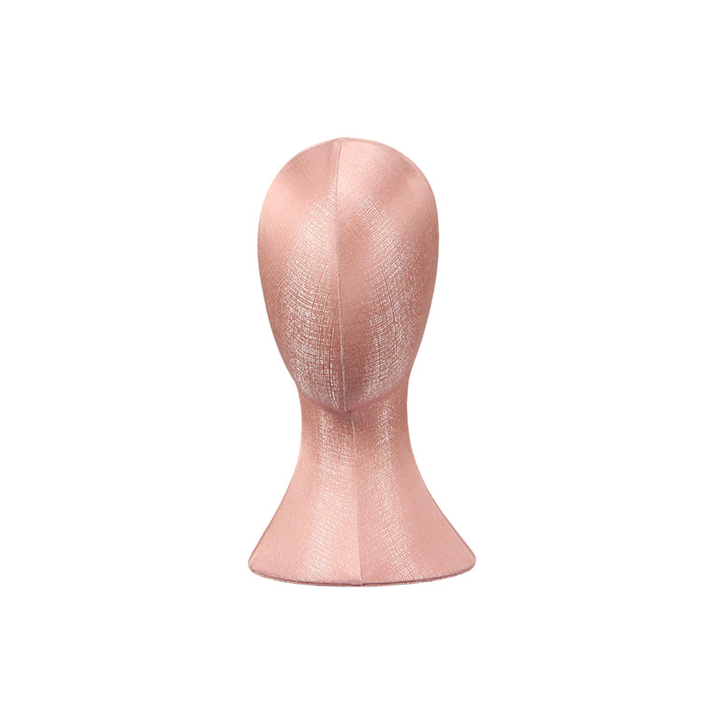Linen Mannequin Head - Pinnable Display Stand for Hats Wigs Jewelry
