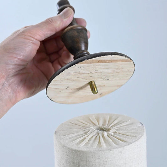 JELIMATE Wooden Mannequin Head Cap | Antique & Flat Top Cover for Display Dress Forms