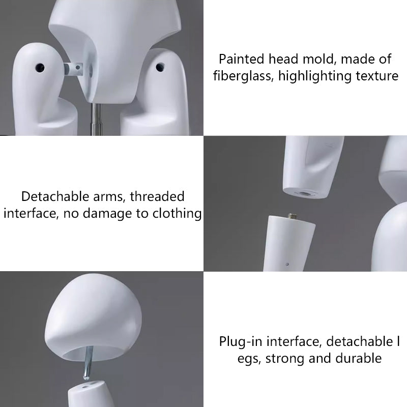 Kids' Clothing Mannequin: Multi-Jointed Children's Apparel Display Prop