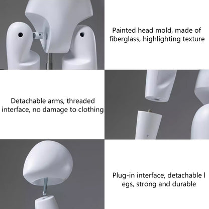 Kids' Clothing Mannequin: Multi-Jointed Children's Apparel Display Prop