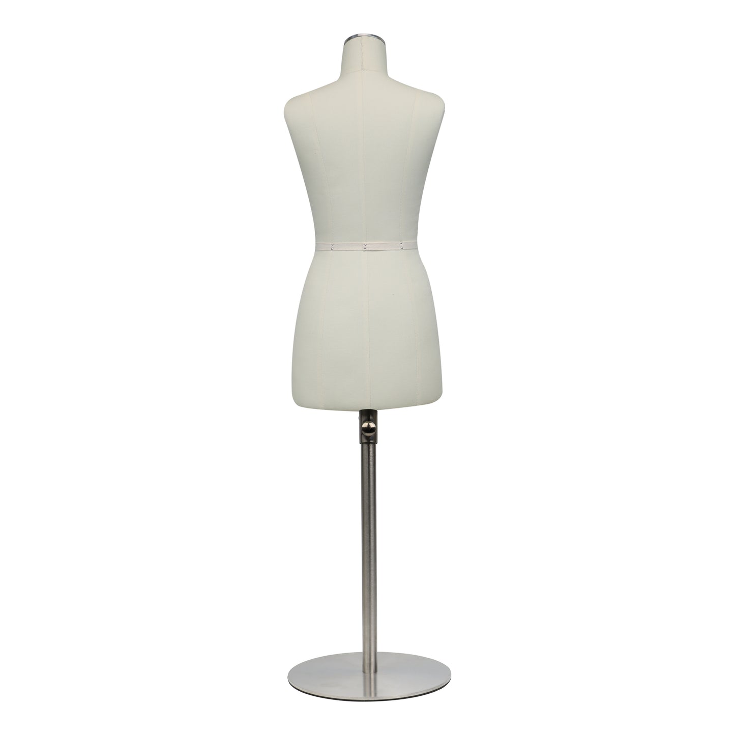 JELIMATE Half Scale Female Dress Form(Not Adult Full Size),1:2 Miniature Sewing Half Size Mannequin Not Fully Pinable Dressmaker Dummy,46cm Body Height Female Torso Tailor Model Size 12