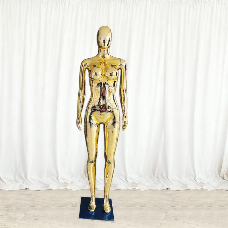 JELIMATE | Plus Size African Style Female Mannequin - Full Body Curvy Display Form for Fashion Window Displays