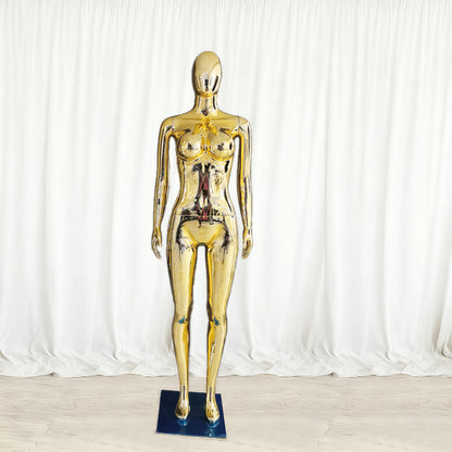 JELIMATE | Plus Size African Style Female Mannequin - Full Body Curvy Display Form for Fashion Window Displays