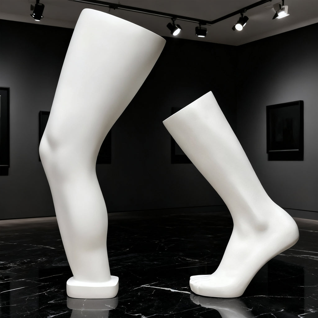 JELIMATE Fiberglass Male Mannequin Body Parts – 7 Styles for Sportswear & Brace Display