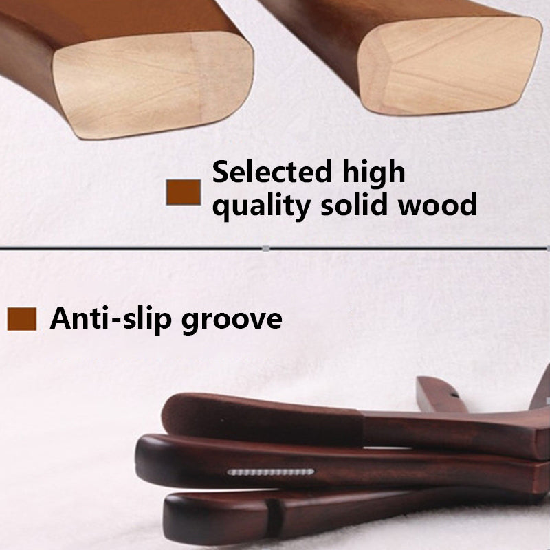 Premium Solid Wood Non-Slip Hangers: Elevate Your Closet Organization