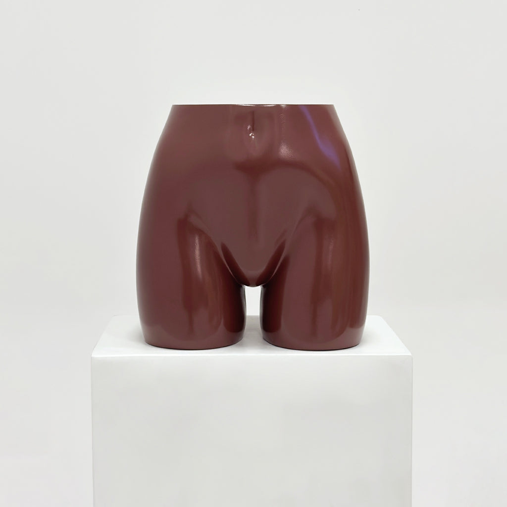 JELIMATE Female Mannequin Butt Form, Women's Half Body Shorts Display