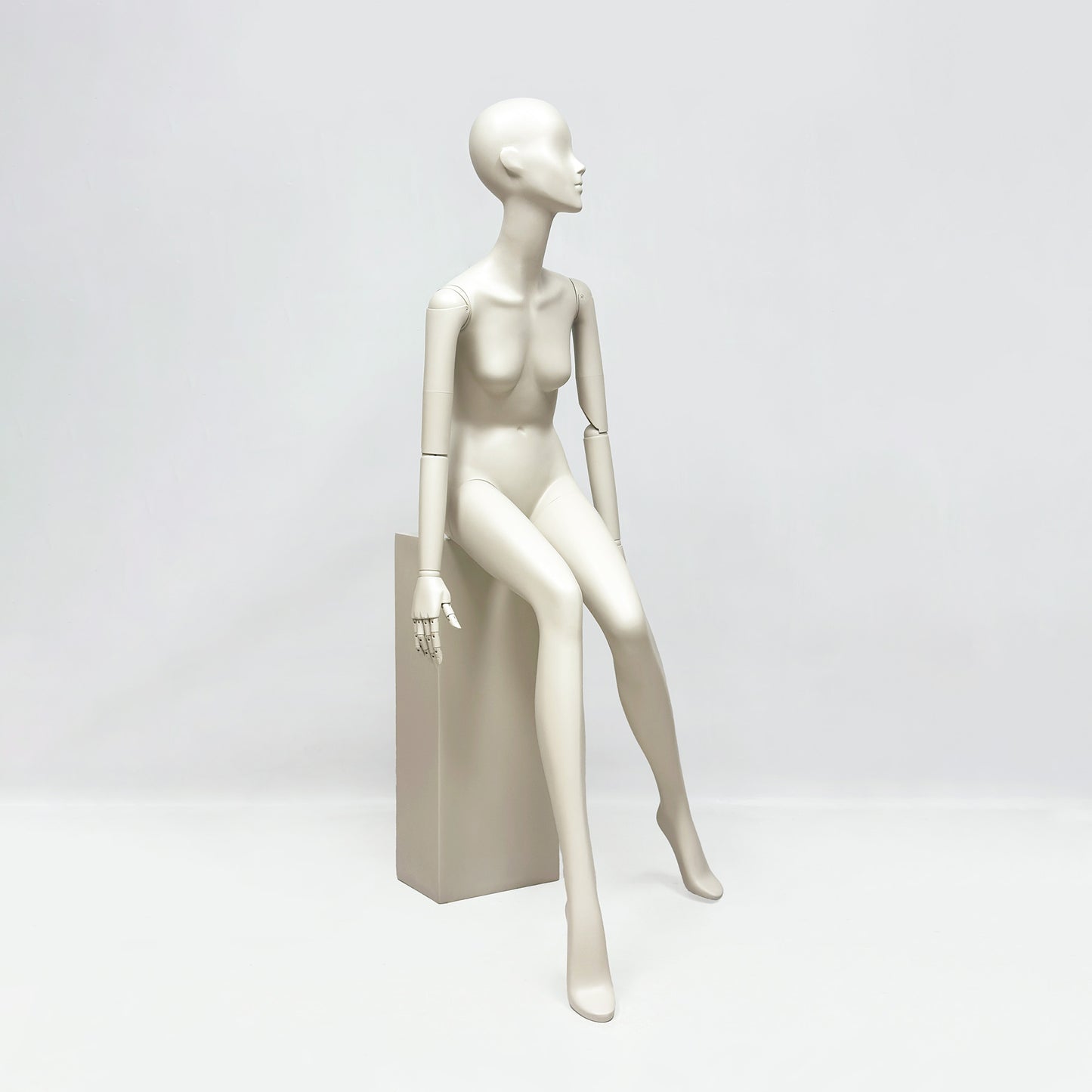Professional Seated Display Mannequin - Boutique, Studio & Department Store Use