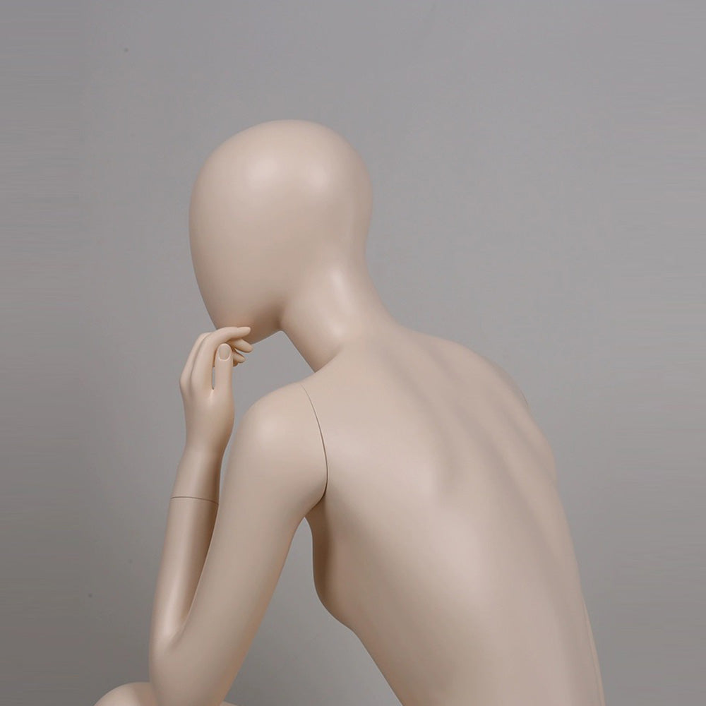 Jelimate Luxury Female Full Body Mannequin,Women Full Body Dress Form Mannequin,Female Full Body Display Mannequin,Bridal Store Wedding Dress Mannequin,Clothing Store Clothing Display Model JMFF07