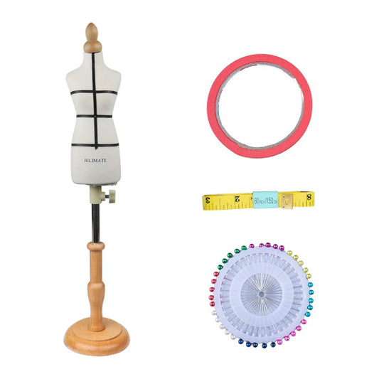 1 4 Scale Dress Form - Miniature 1/4 Scale Dressmaker Mannequin for Fashion Design & Sewing