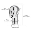 Premium Electroplated Mannequin Head Display Stand - Luxury Wig Hat Glasses Jewelry Holder