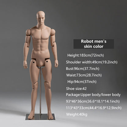 Flexible Model Male/Female/Kids - Posable stylish Full-Body Mannequin | JELIMATE