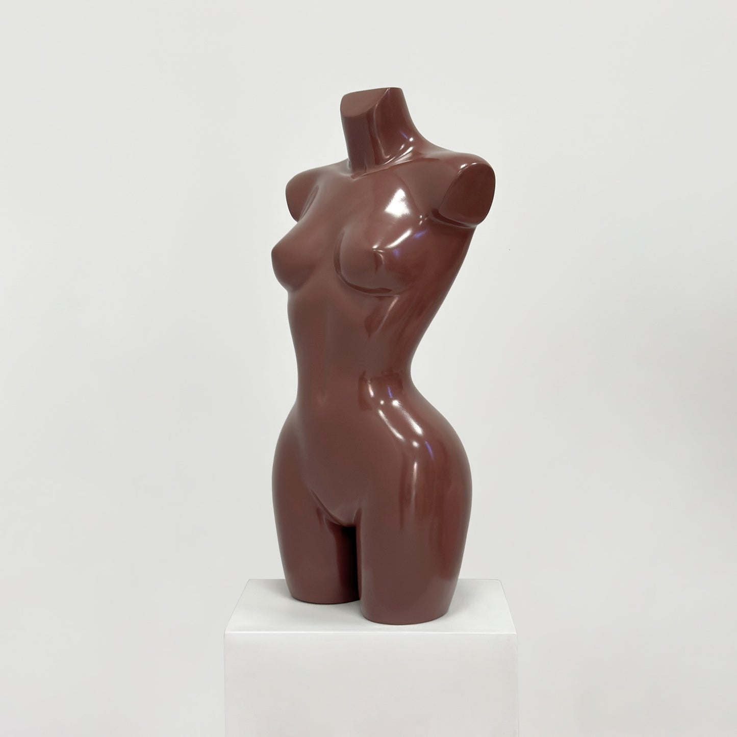 JELIMATE Female Torso Mannequin with Bust & Slim Waist – Lingerie & Swimwear Display Form