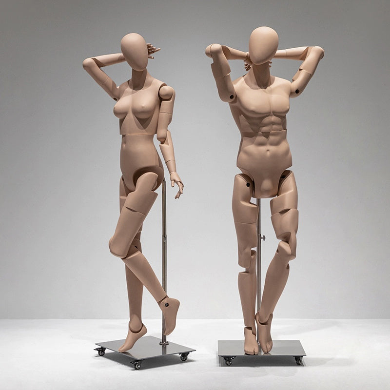 Flexible Model Male/Female/Kids - Posable stylish Full-Body Mannequin | JELIMATE