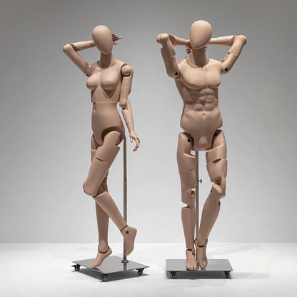 Flexible Model Male/Female/Kids - Posable stylish Full-Body Mannequin | JELIMATE