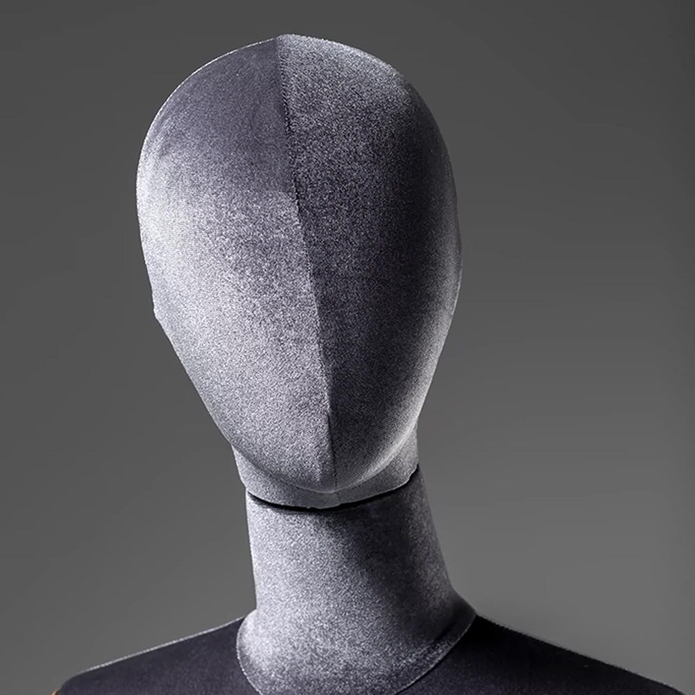 Jelimate Luxury Half Body Female Dress Form Torso,Colorful Velvet Mannequin Torso Stand,Clothing Shop Window Clothing Display Model Wedding Dress Form Model