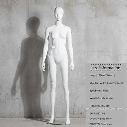 Premium Female Full Body Mannequin - Elegant Retail Display Model