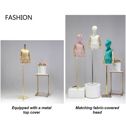Colorful Velvet Kids Mannequins: Elevate Your Boutique &amp; Product Displays