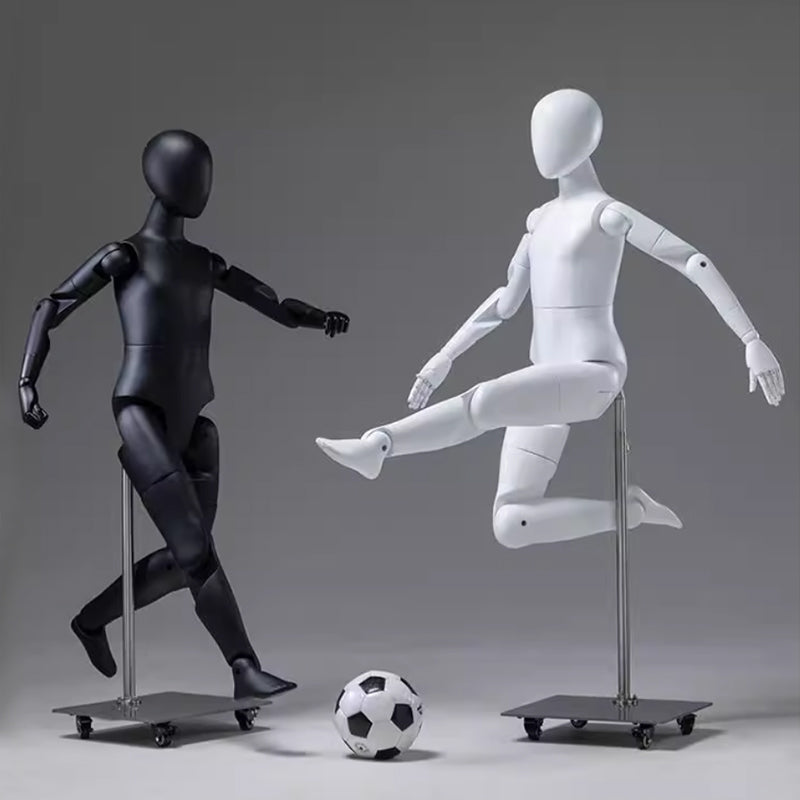 Kids' Clothing Mannequin: Multi-Jointed Children's Apparel Display Prop