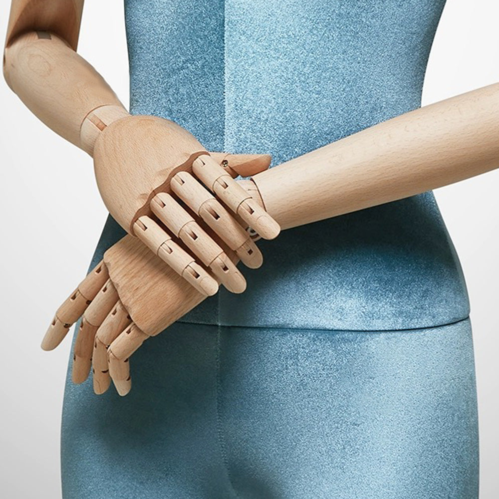 JELIMATE Velvet Heritage Series | Luxury Fabric-Wrapped Female Mannequin