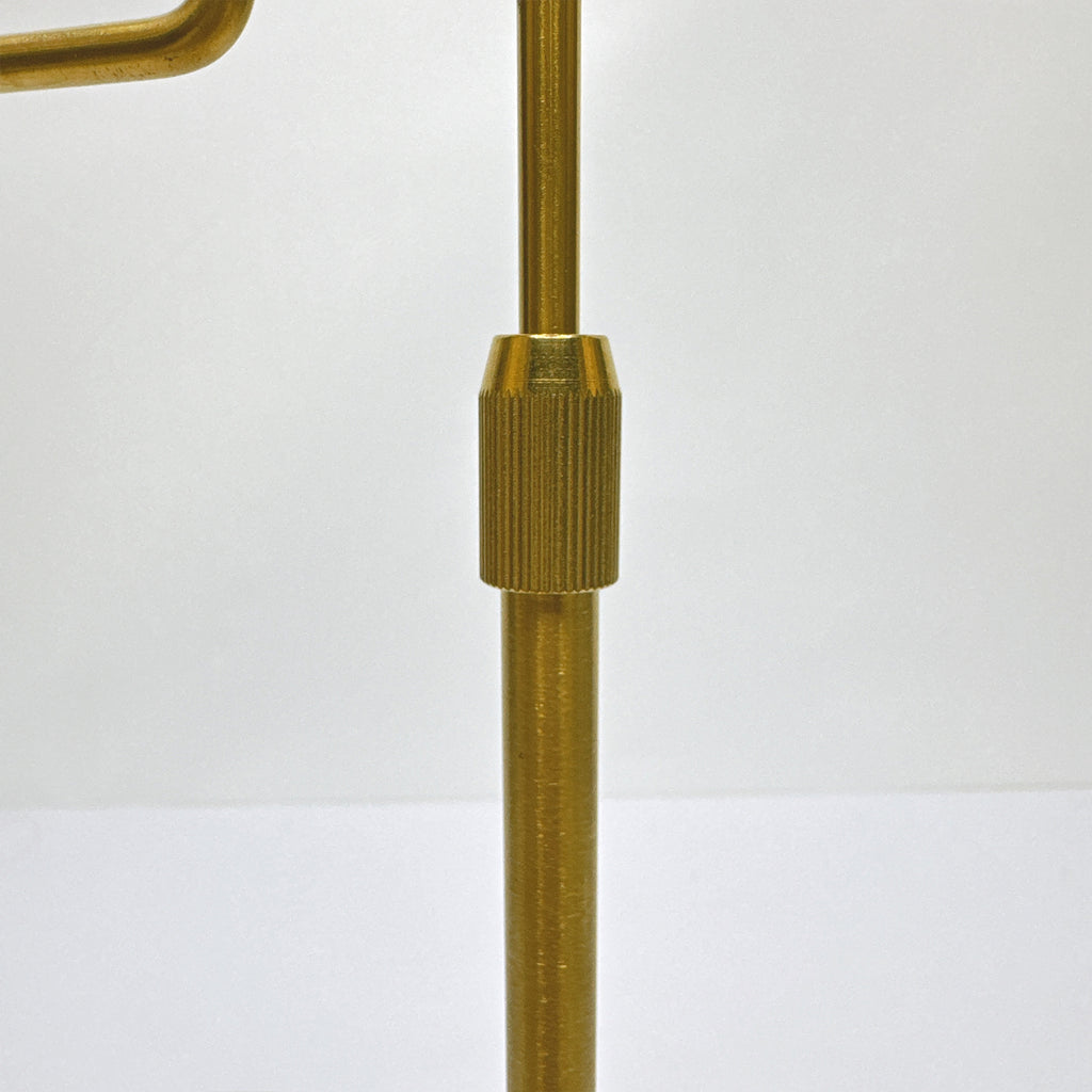 Jelimate Gold Stainless Steel Purse Stand – Adjustable Handbag & Wallet Display for Home & Boutique