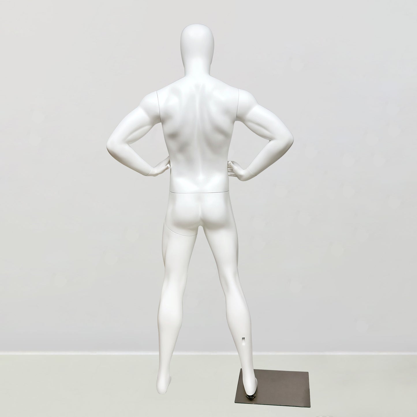 Male Athletic Mannequin - Muscular Fitness Display Mannequin with Detachable Arms and Legs for Sportswear