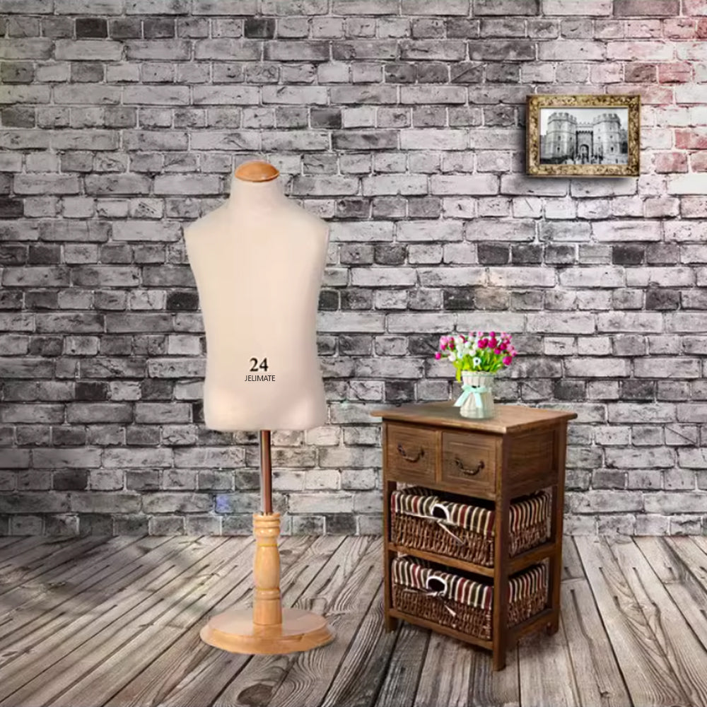 Children's Pinnable Dress Form | Adjustable Kids Tailor Mannequin (Global Standard Sizing)