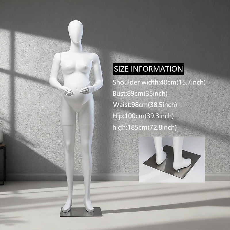 Maternity Wear Mannequin: Realistic Full-Body & Half-Body Display for Pregnant Women’s Fashion