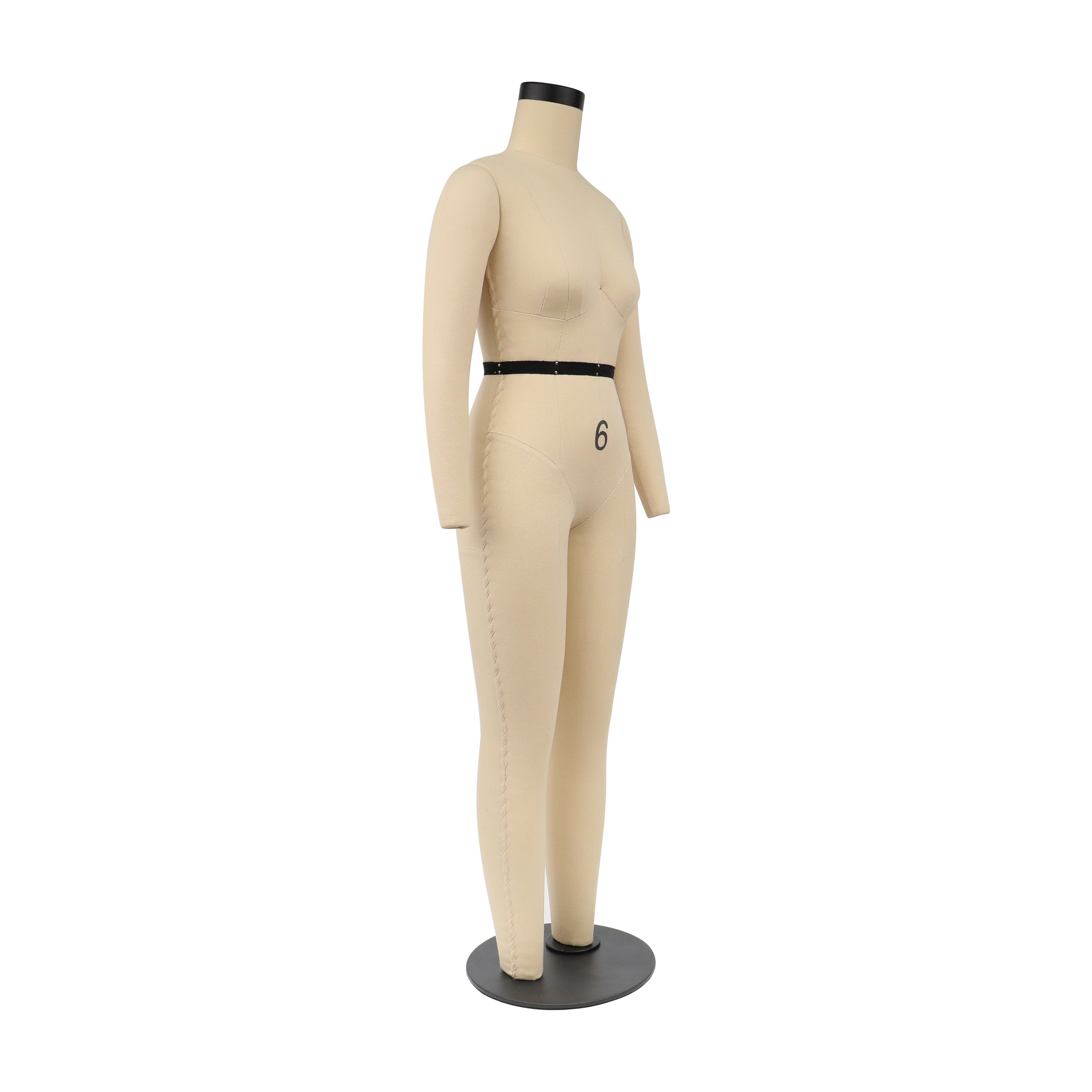 Professional Full Body Dress Form - Half Scale Female Mannequin with Legs (77cm, US Size 6)