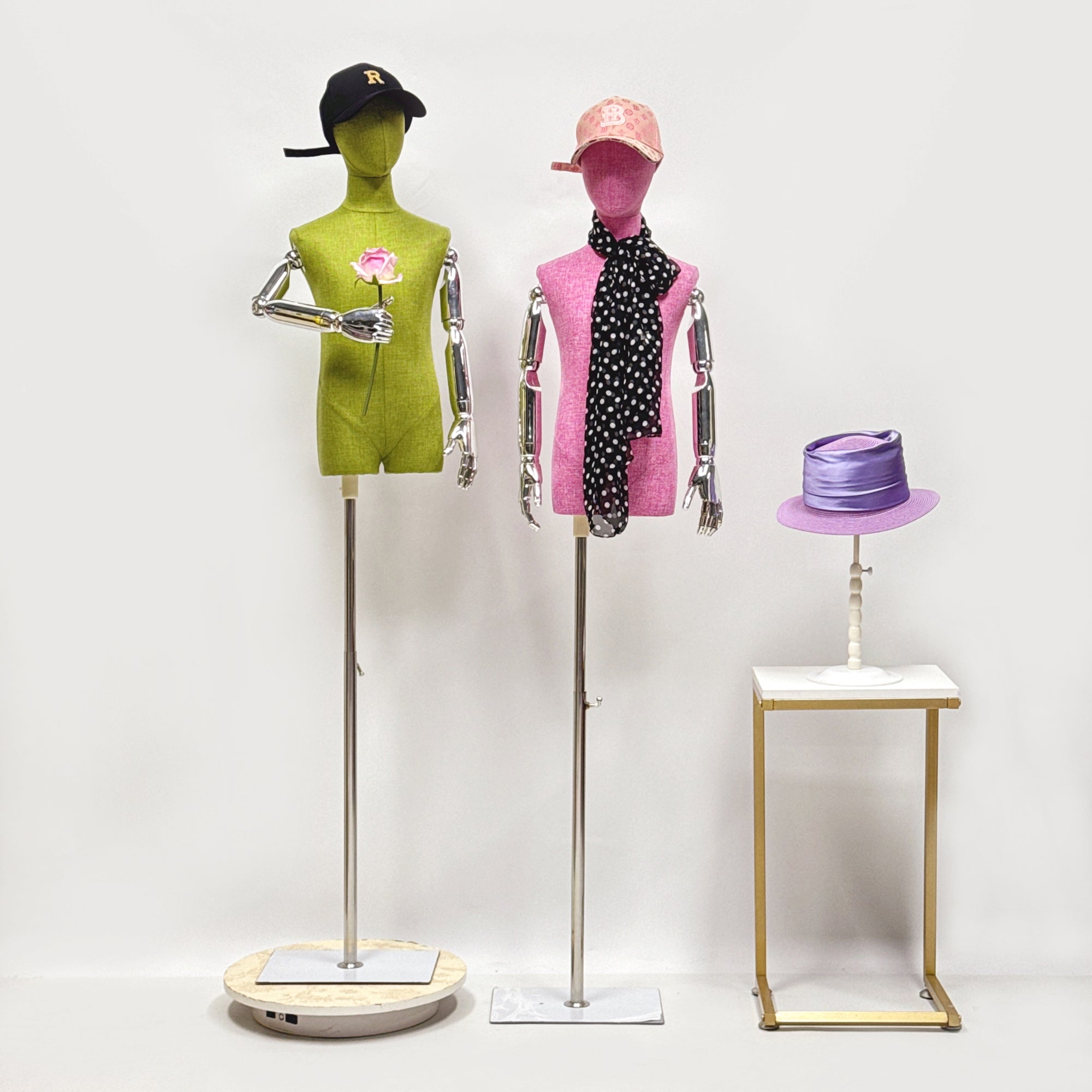 Newest Kids Mannequins Collection | Half Body Bamboo Linen Childrens Mannequin | 8 Years
