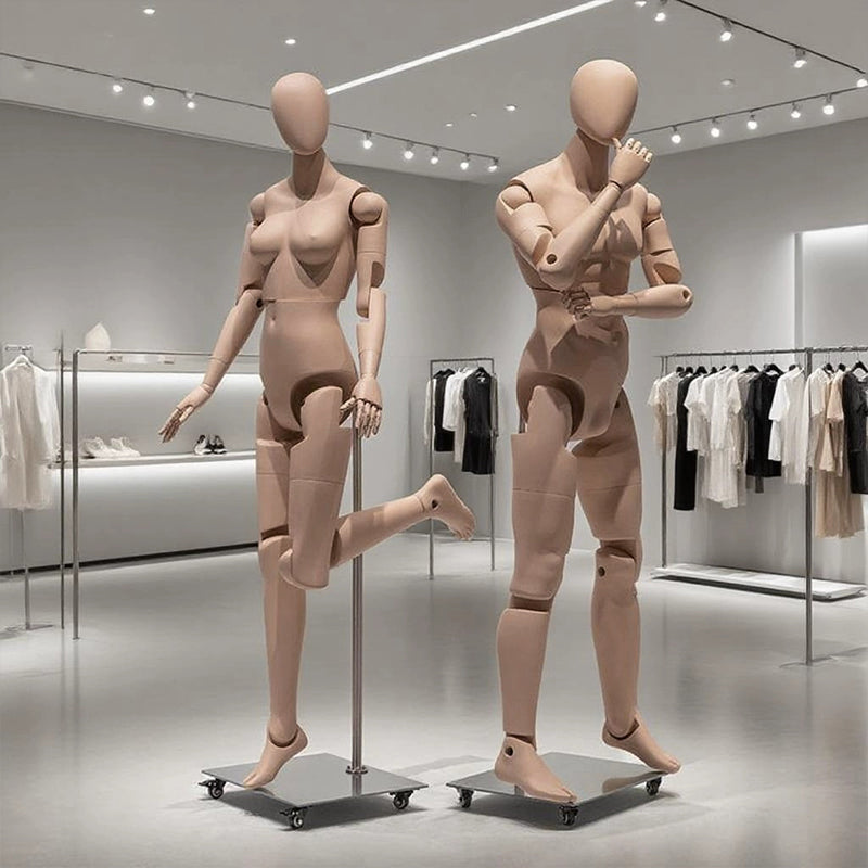 Flexible Model Male / Female / Kids - Posable stylish Full-Body Mannequin | JELIMATE