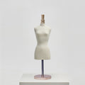 JELIMATE Professional Female Half Scale Dress Form (1:2 Miniature Size)