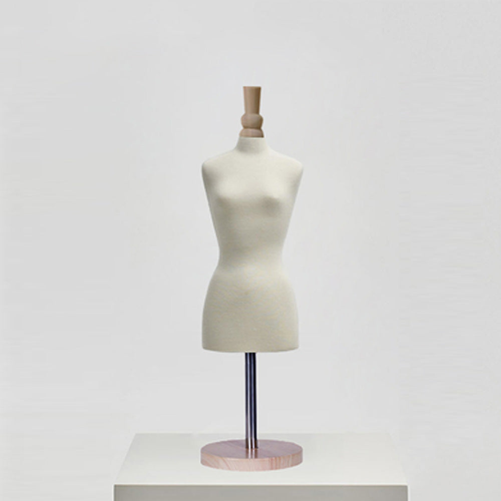 JELIMATE Professional Female Half Scale Dress Form (1:2 Miniature Size)