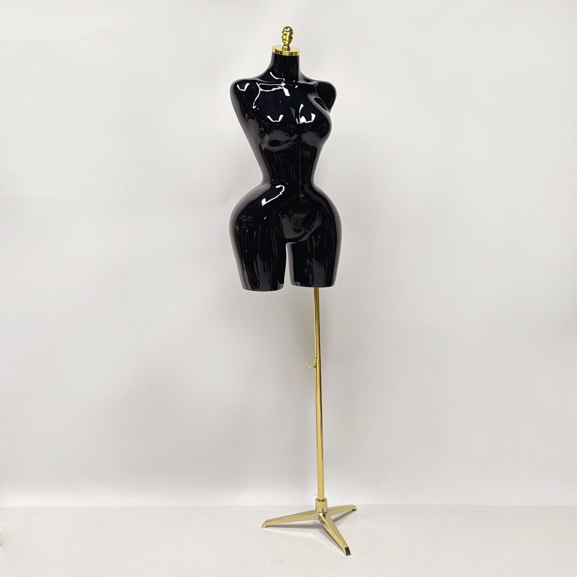 JELIMATE Luxe S-Shape Female Mannequin Torso: Curvy BBL Silhouette Dress Form with Big Hips for Evening Gowns
