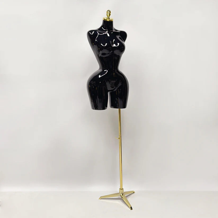 JELIMATE Female big butt mannequin Plus Size,Fully Pinnable Bbl Mannequin, Elegant S Shape Curvy Mannequin