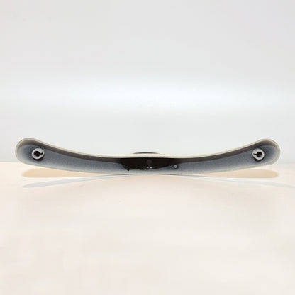 Luxury Velvet Non-Slip Hanger - Professional Boutique Grade | Grey Plastic with Silver Logo