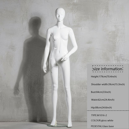 Premium Female Full Body Mannequin - Elegant Retail Display Model