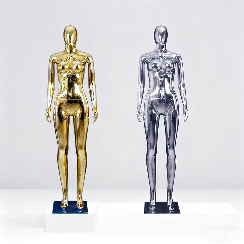 JELIMATE | Plus Size African Style Female Mannequin - Full Body Curvy Display Form for Fashion Window Displays