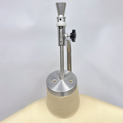 Plus Size Dress Form with Collapsible Shoulders - Professional Female Full Body Draping Mannequin