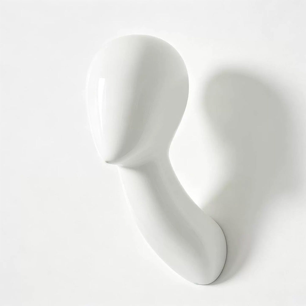 JELIMATE Wall-Mounted Mannequin Head for Hats, Wigs & Boutique Window Accessory Displays