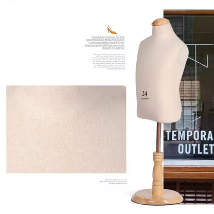 Children's Pinnable Dress Form | Adjustable Kids Tailor Mannequin (Global Standard Sizing)