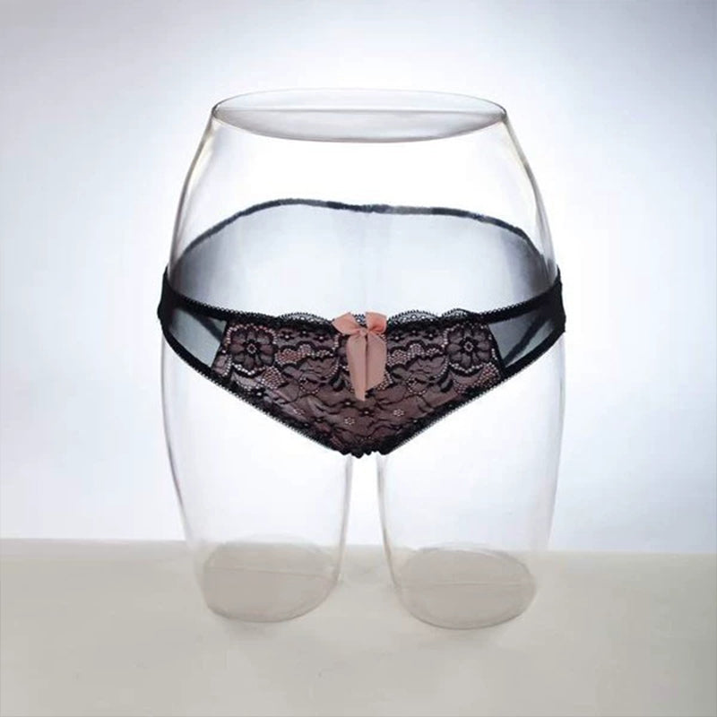 Transparent Hollow Mannequin Prop | Female & Male Half/Full Body Plastic Display for Swimwear, Underwear & Photography