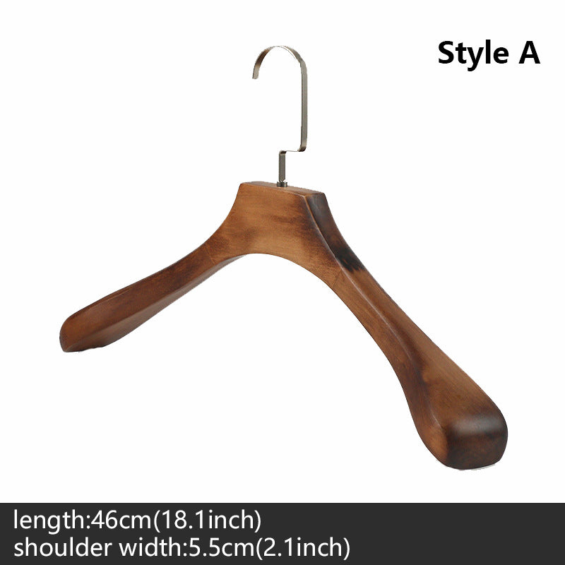 Premium Solid Wood Non-Slip Hangers: Elevate Your Closet Organization