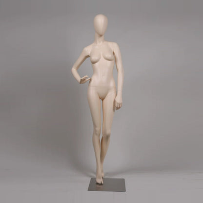 Jelimate Luxury Female Full Body Mannequin,Women Full Body Dress Form Mannequin,Female Full Body Display Mannequin,Bridal Store Wedding Dress Mannequin,Clothing Store Clothing Display Model JMFF07