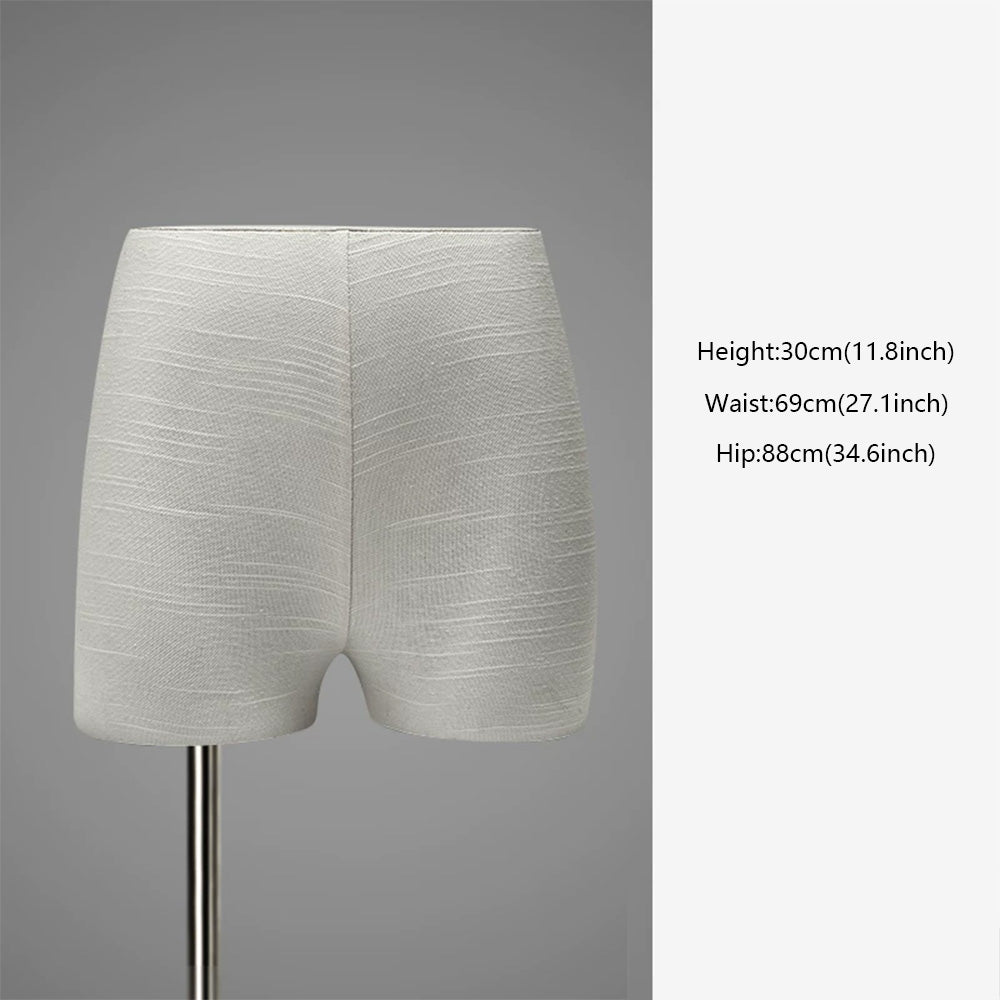 JELIMATE Female Hip Mannequin with Base for Pants Skirts Lingerie Display Photography