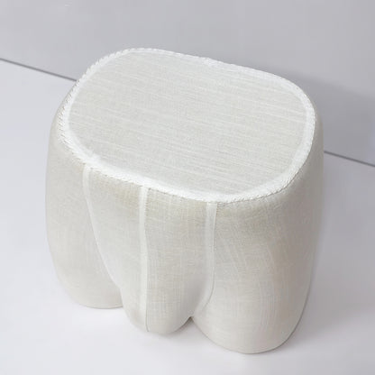 JELIMATE Male Underwear Display Mannequin Bottom – Fiberglass Butt Form with Linen Cover